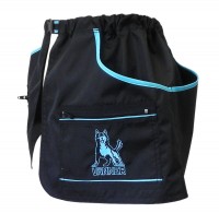 Карманы на поясе, с кантом