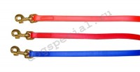 Поводок из биотана 16 мм, 3 м, карабин - латунь